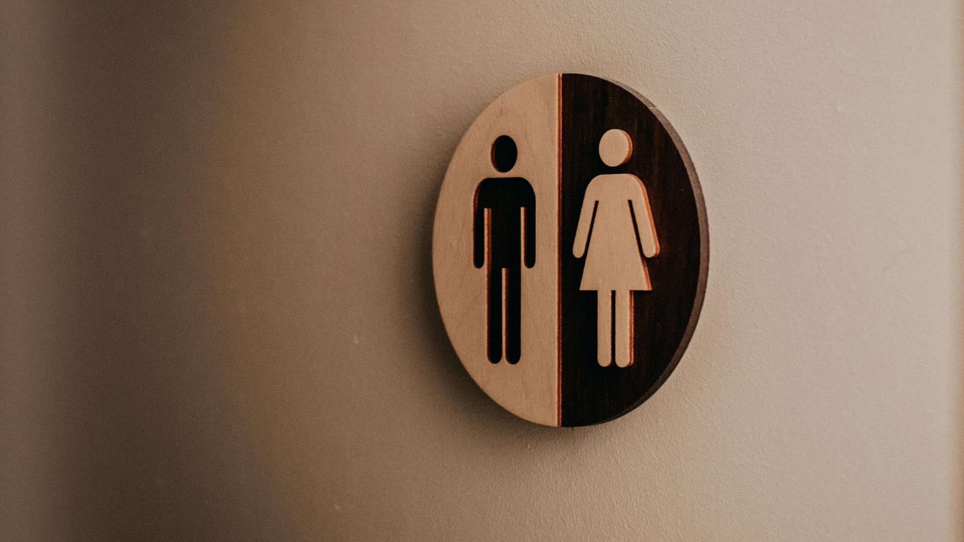 Men and women toilet sign