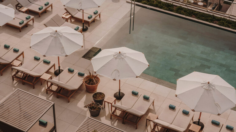 Poolside at Sabátic Sitges