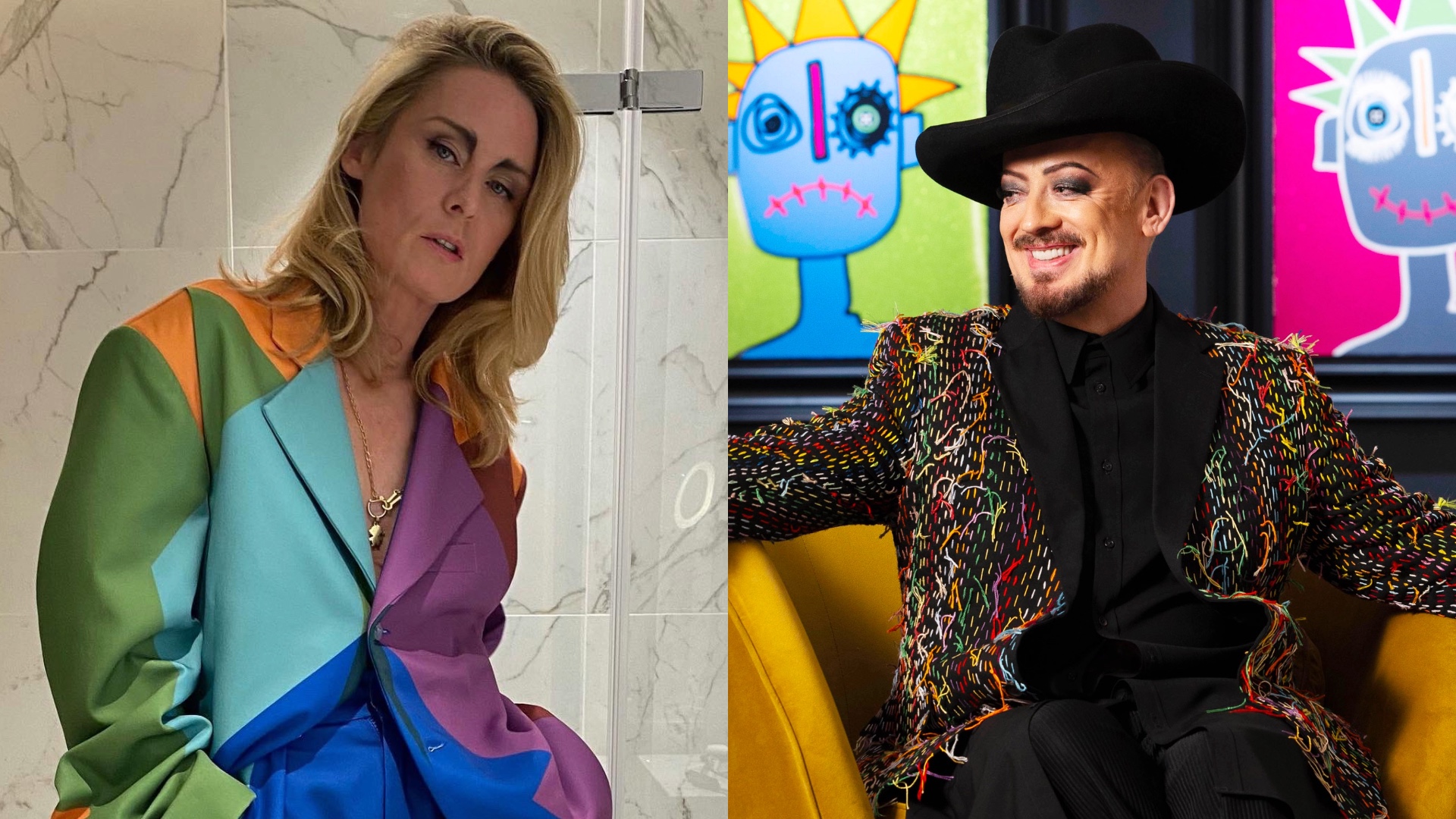 Róisín Murphy and Boy George