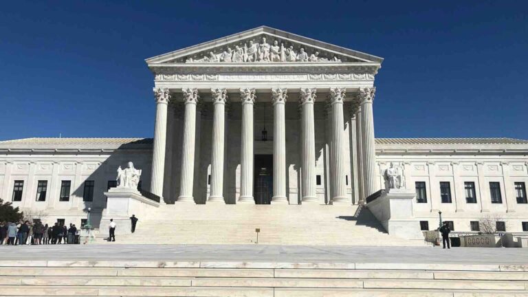 United States Supreme Court Building in Washington D.C