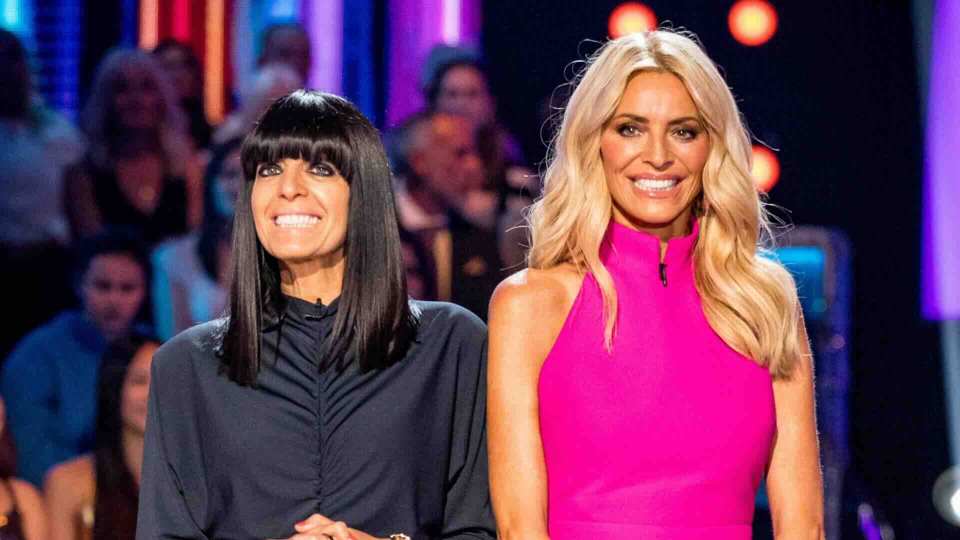 Claudia Winkleman and Tess Daly on Strictly