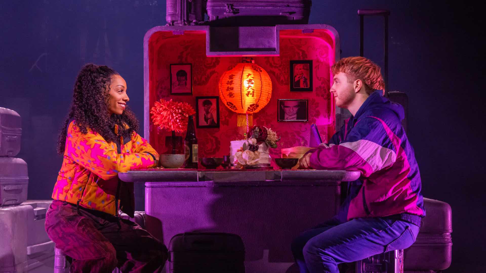 Christiani Pitts and Sam Tutty