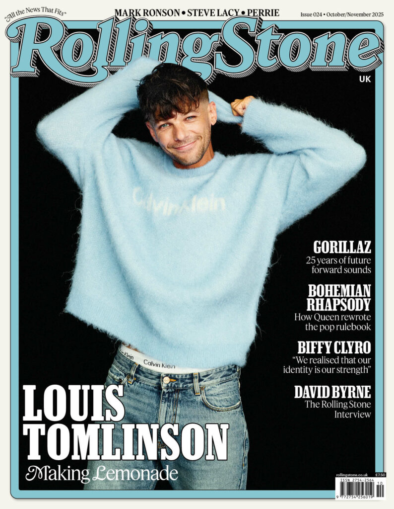 Louis Tomlinson for Rolling Stone UK cover