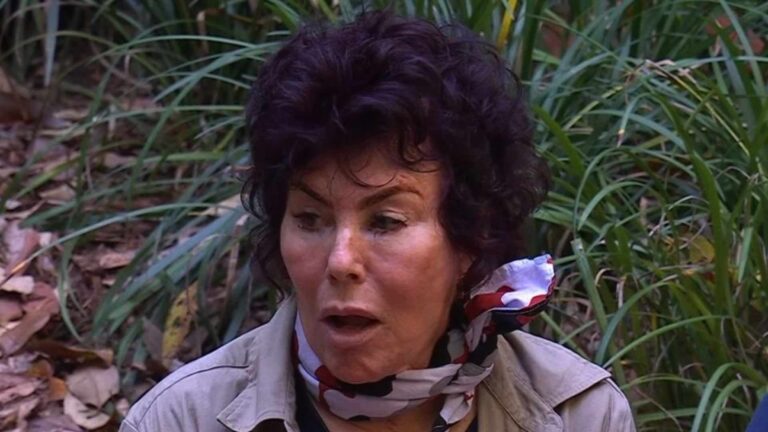 Ruby Wax in I'm A Celebrity Get Me Out Of Here.