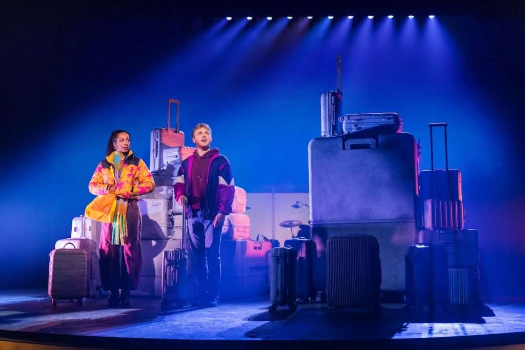 Christiani Pitts and Sam Tutty in Two Strangers (Carry a Cake Across New York
