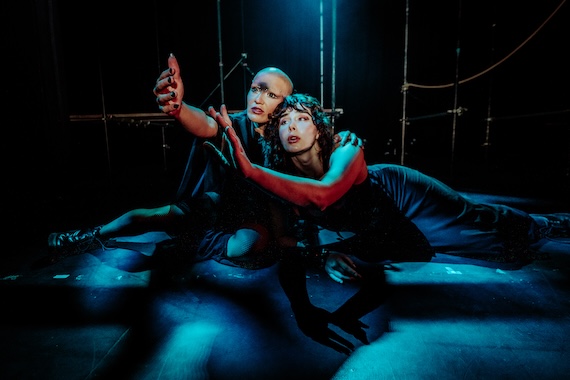 Transpose: SUBVERSE performers stretching out