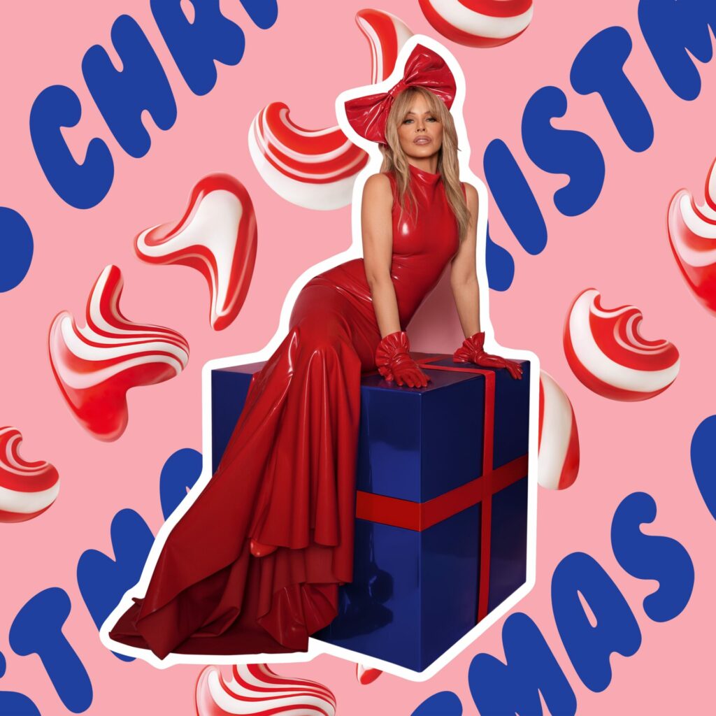 KYLIE CHRISTMAS (FULLY WRAPPED) COVER