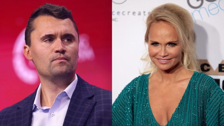 Charlie Kirk and Kristin Chenoweth