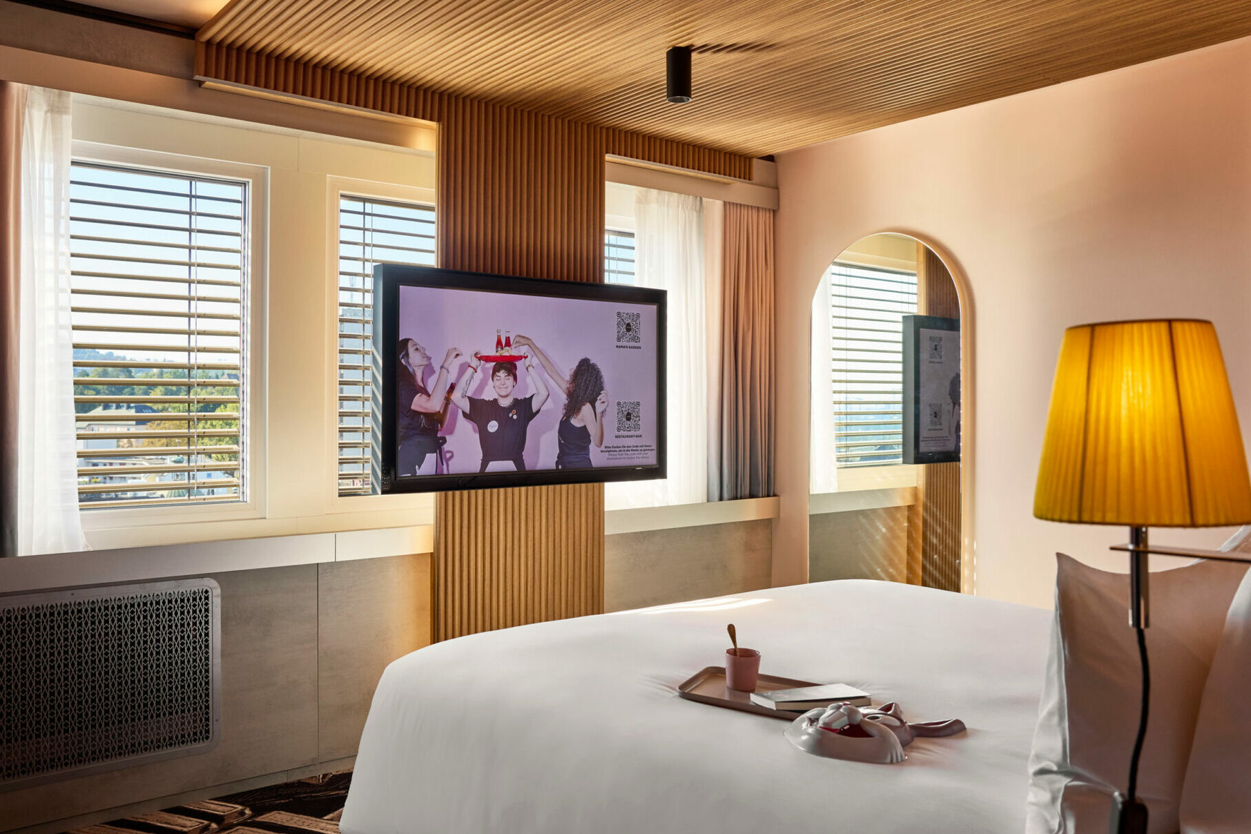 Mama Shelter Zurich bedroom