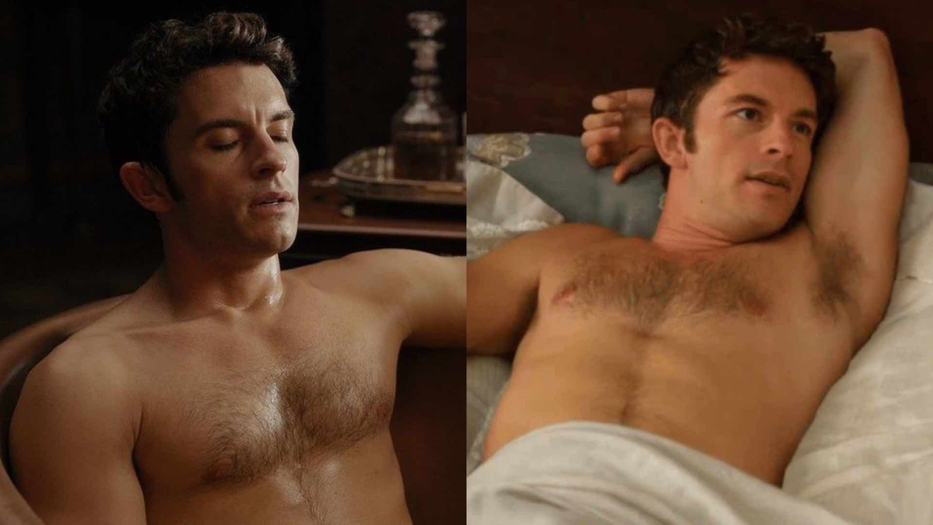 Jonathan Bailey shirtless