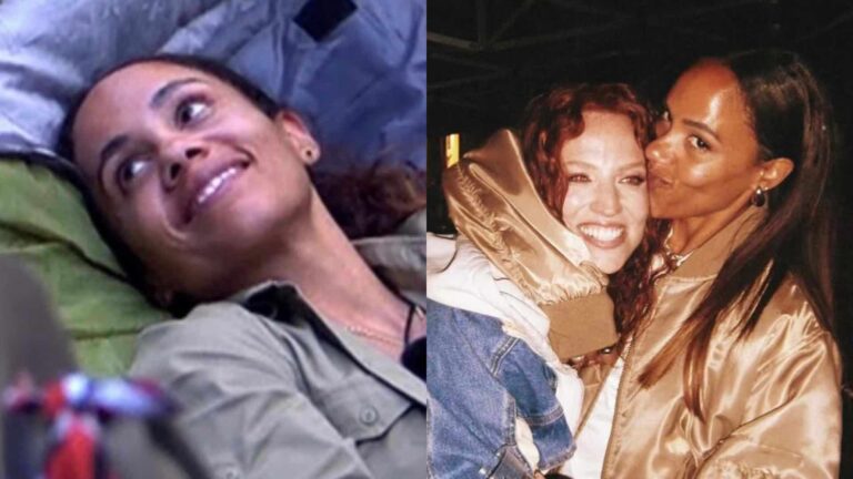 Alex Scott and Jess Glynne