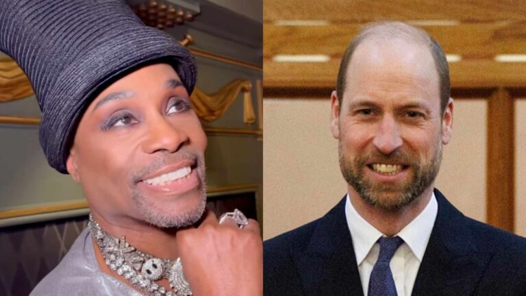 Billy Porter and Prince William