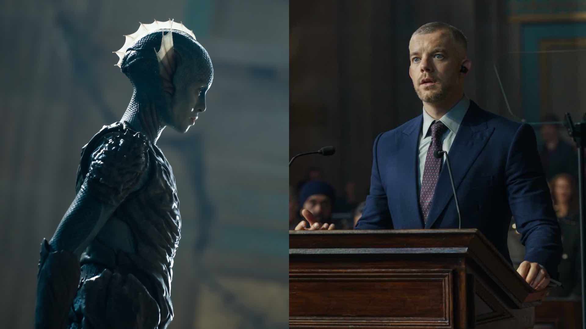 The War Between the Land and the Sea Russell Tovey and Gugu Mbatha-Raw