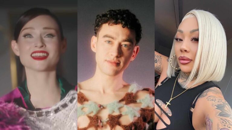 Sophie Ellis-Bextor; Olly Alexander and Rosa Buena
