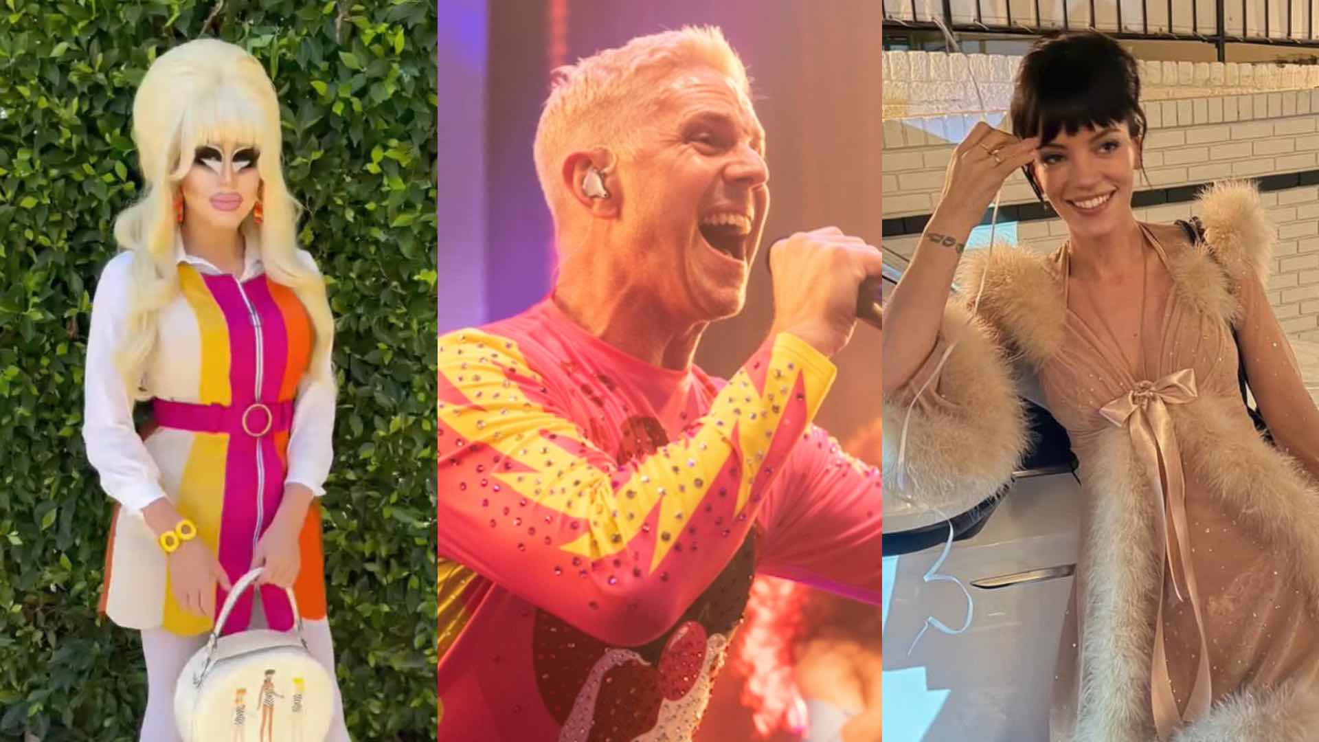 Mighty Hoopla Trixie Mattel, Scissor Sisters and Lily Allen