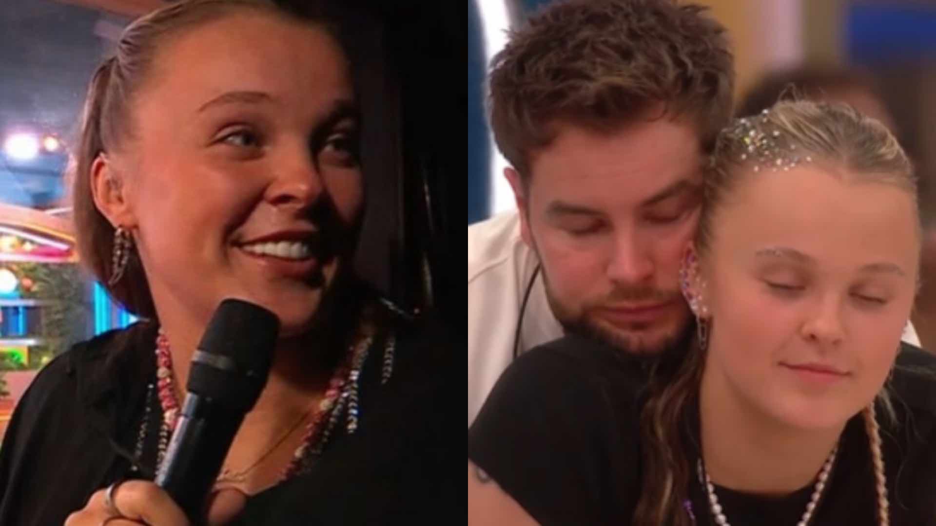 JoJo Siwa and Chris Hughes