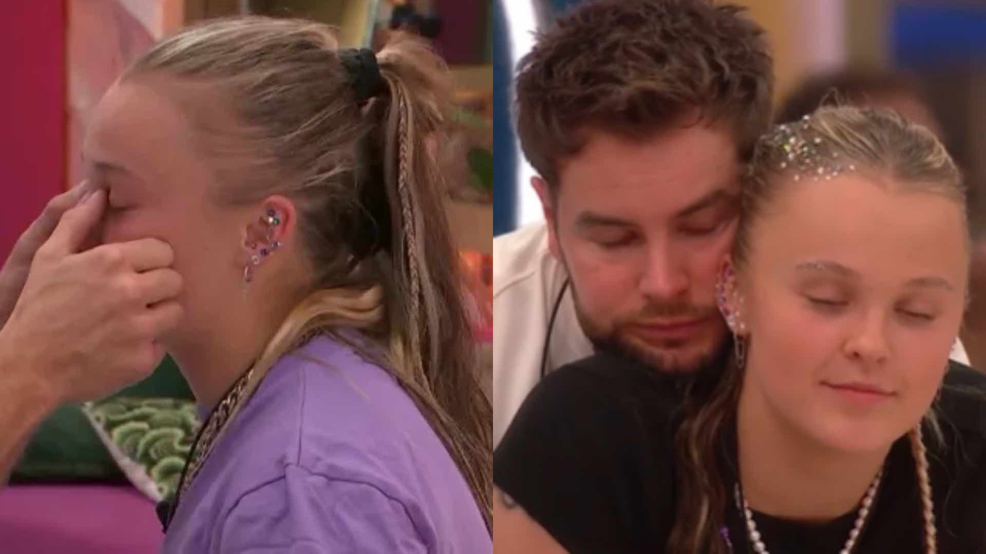 JoJo Siwa and Chris Hughes