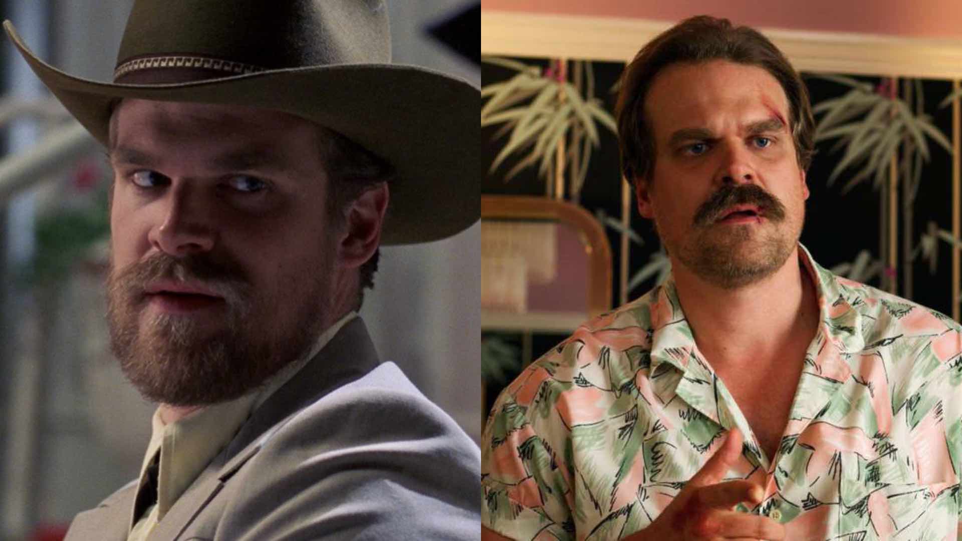 David Harbour in Brokeback Mountain and Stranger Things