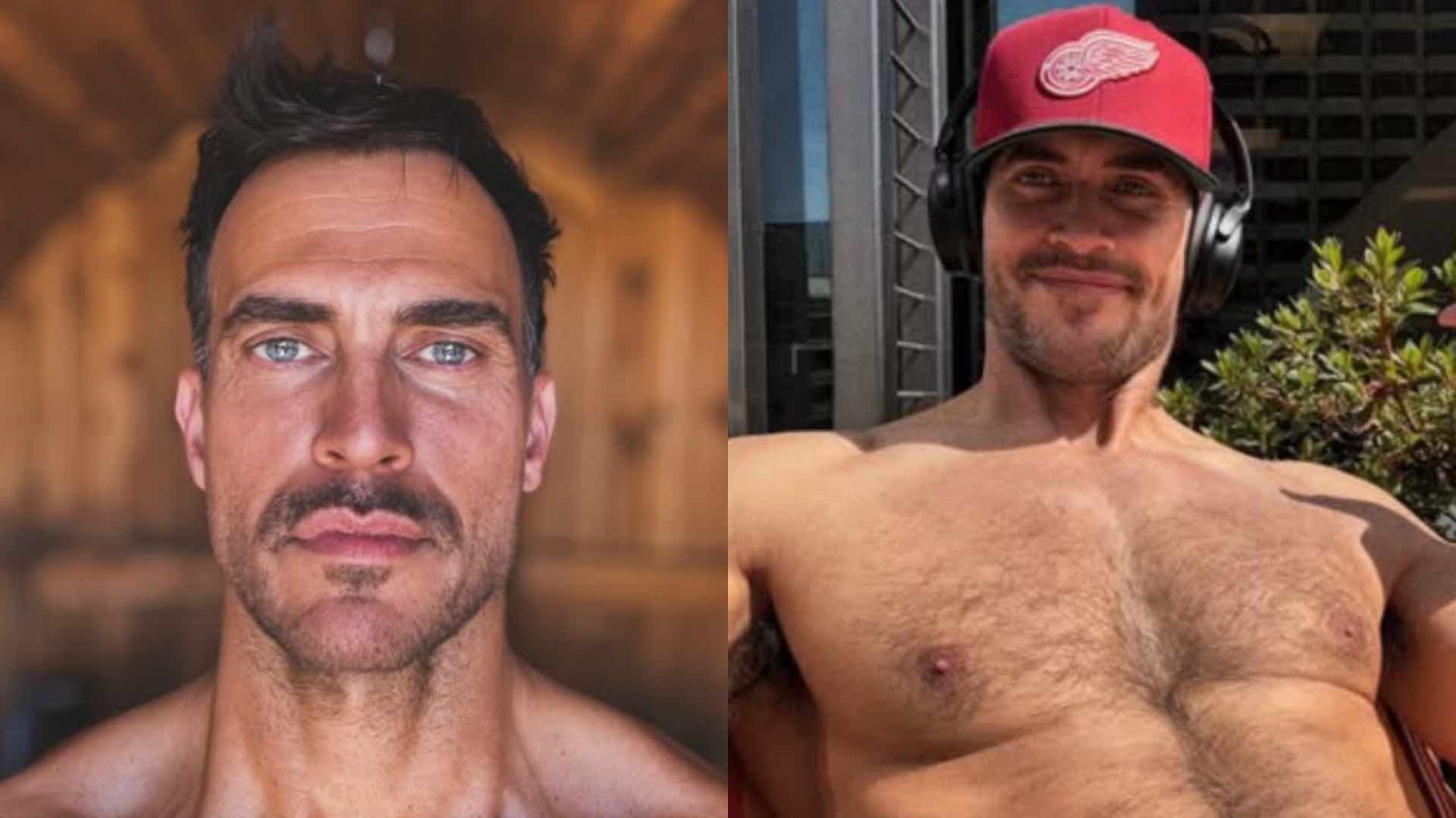 Cheyenne Jackson shirtless