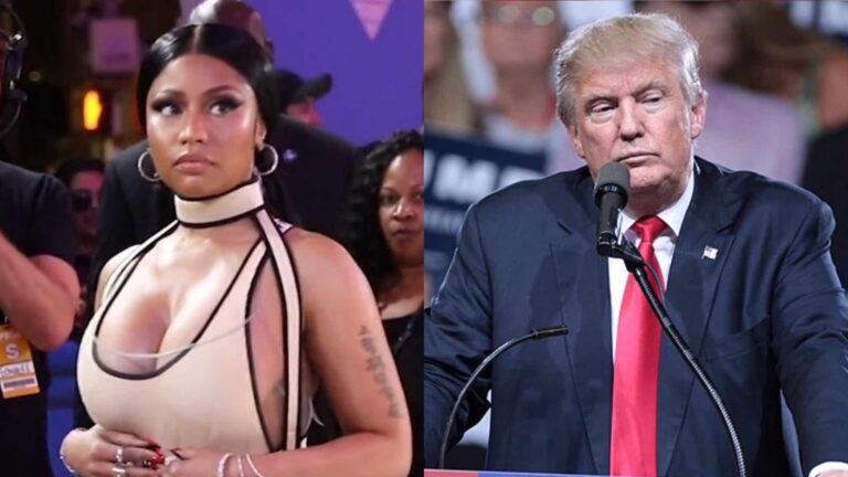 Nicki Minaj and Donald Trump