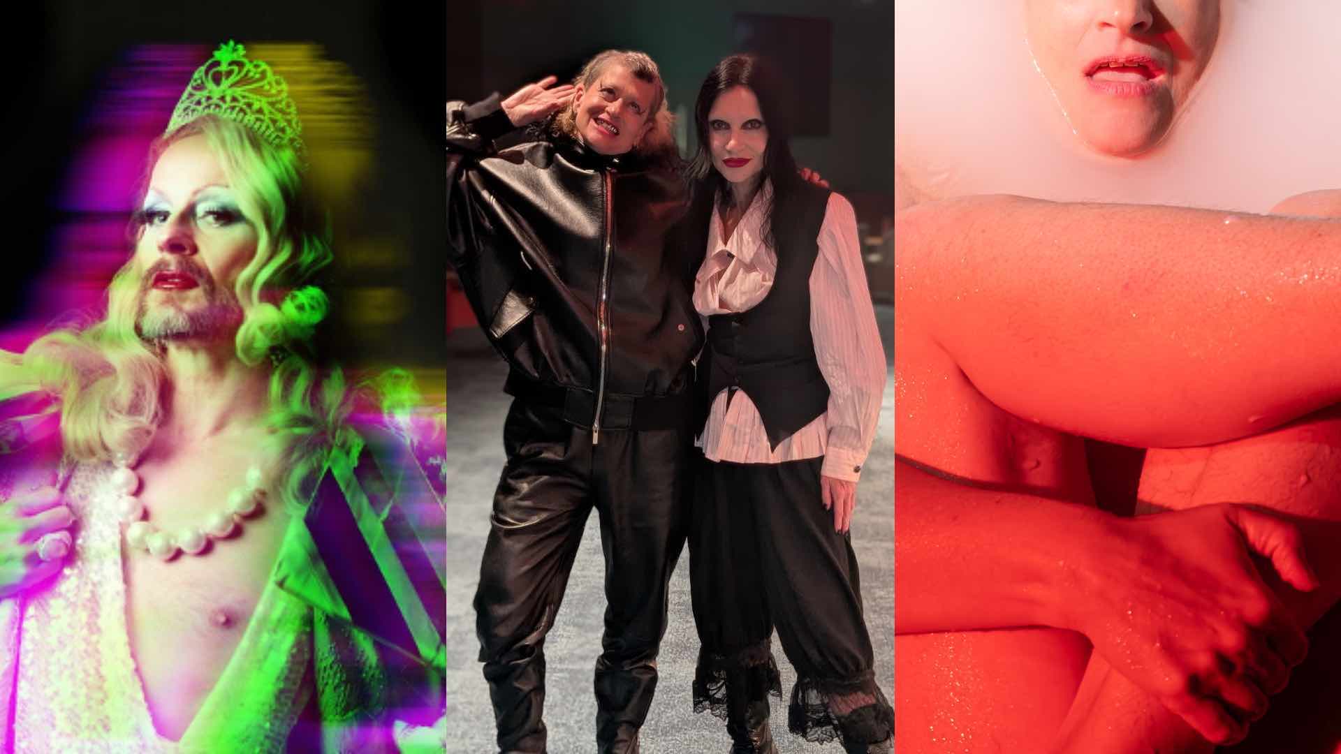 Jonny Woo and Peaches