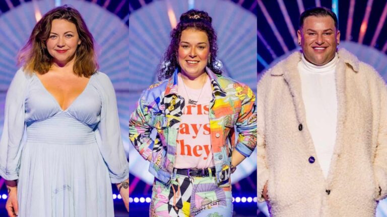 Charlotte Church, Dani Harmer and David Potts on Drag Race UK