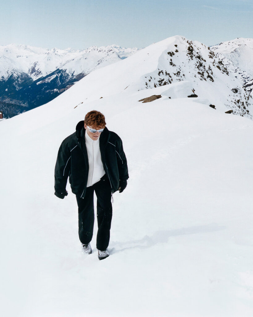 Tennis pro Jannik Sinner models the Gucci Altitude collection