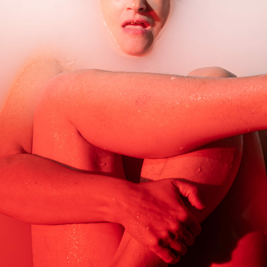 Peaches’s new single 'Not In Your Mouth None Of Your Business' cover art 