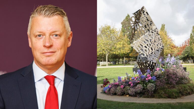 Luke Pollard MP and the LGBT+ Armed Forces memorial