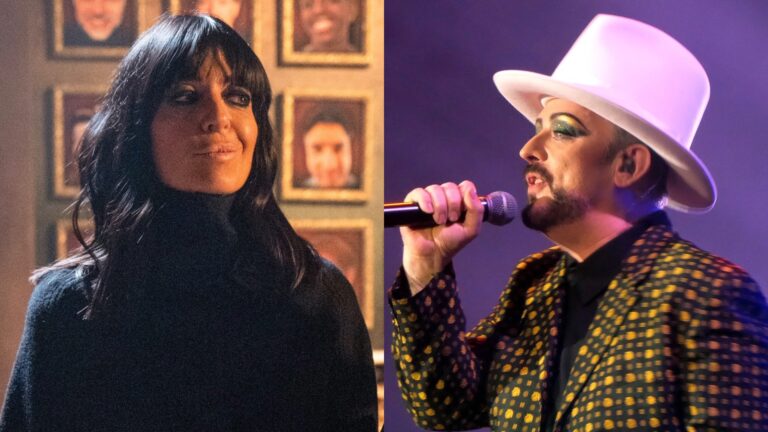 Claudia Winkleman and Boy George