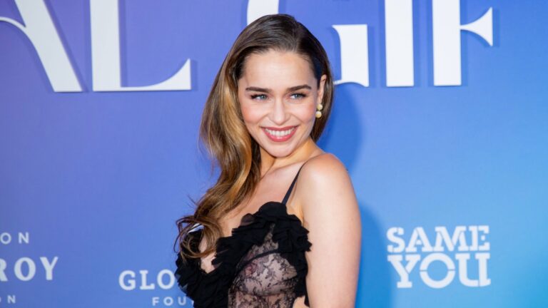 Emilia Clarke attending the Global Gift Gala