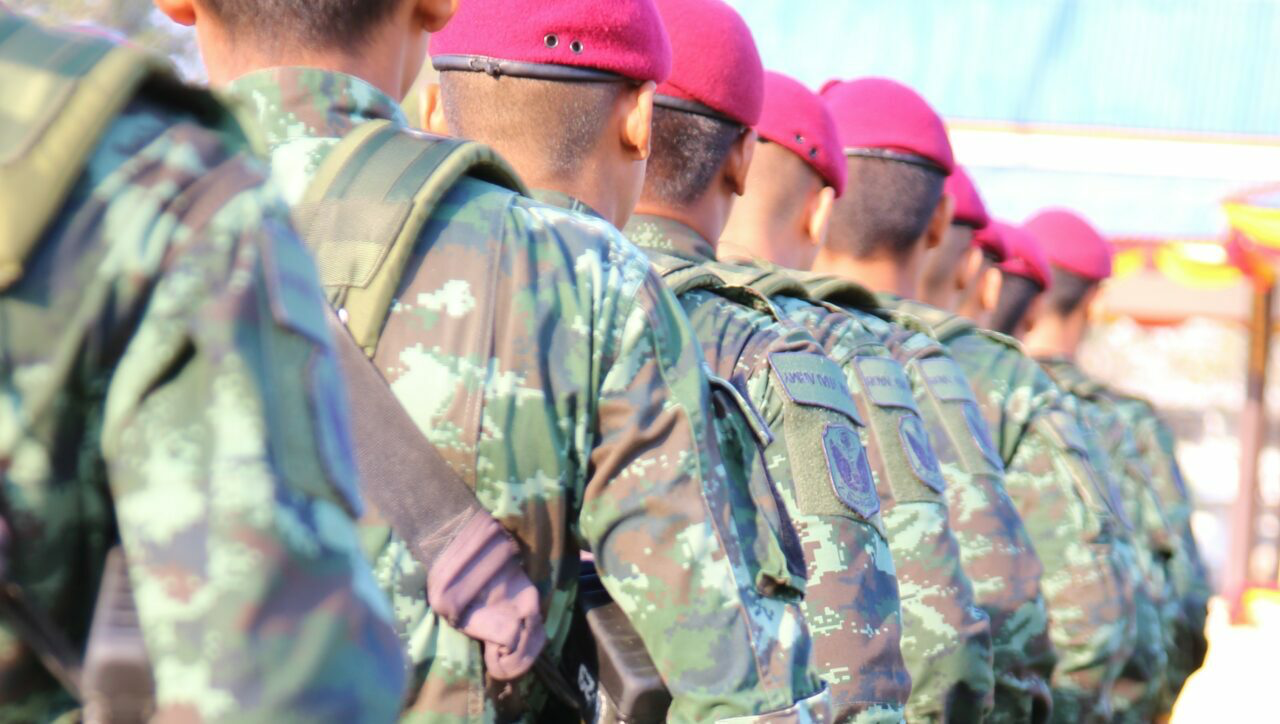 British Armed Forces stock image