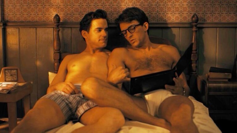 Matt Bomer and Jonathan Bailey in Fellow Travellers