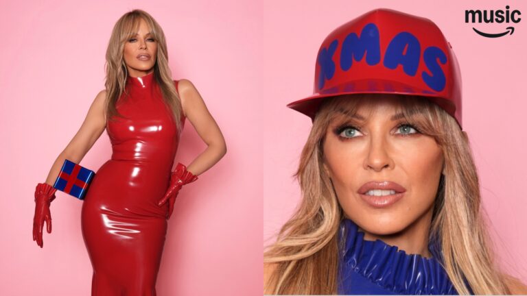 Kylie Minogue promo shots for Kylie Christmas