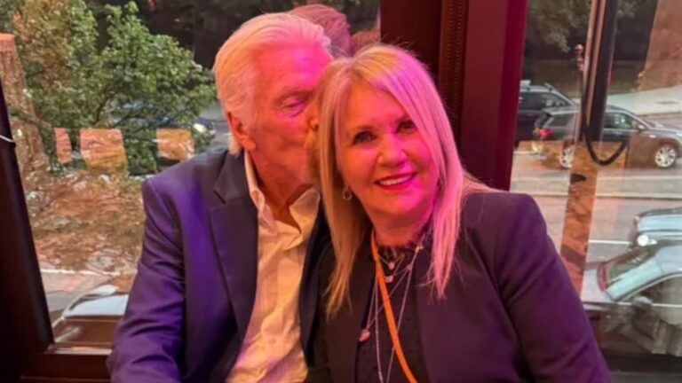 Sir Richard Branson and his late wife Joan