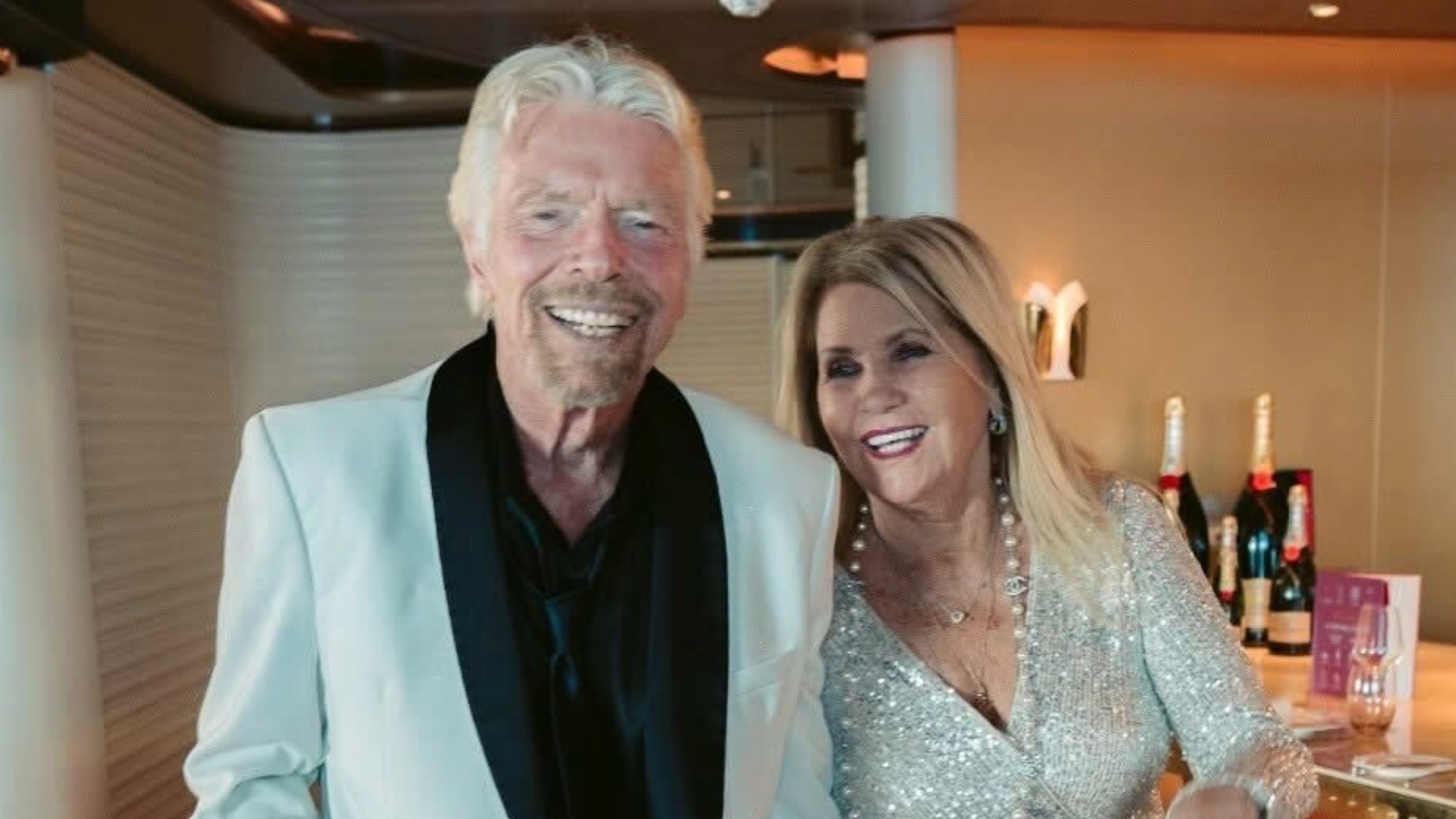 Richard Branson and his late wife Joan