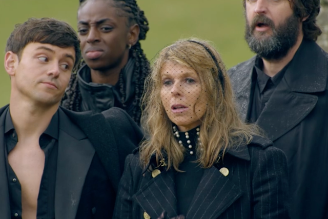 Tom Daley, threw some cutting side-eye shade at presenter Kate Garraway on&nbsp;The Celebrity Traitors