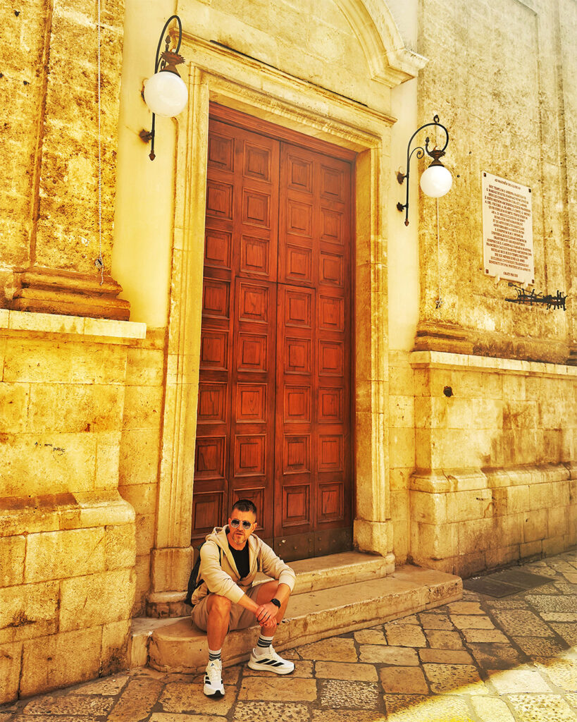 Markus Bidaux in Bari, Puglia