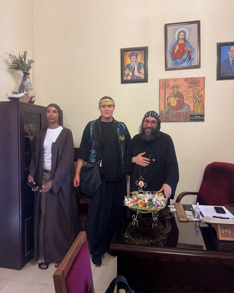 Daniel Lismore in Egypt