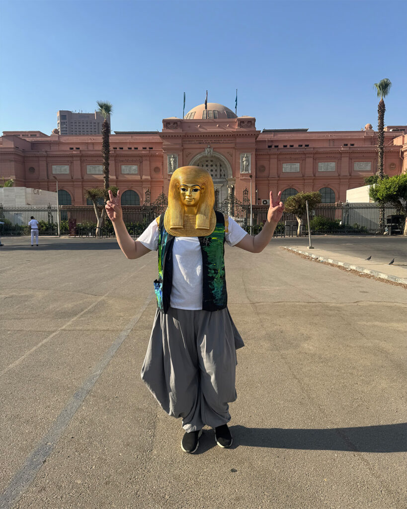 Daniel Lismore in Egypt