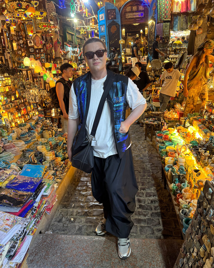 Daniel Lismore in Egypt