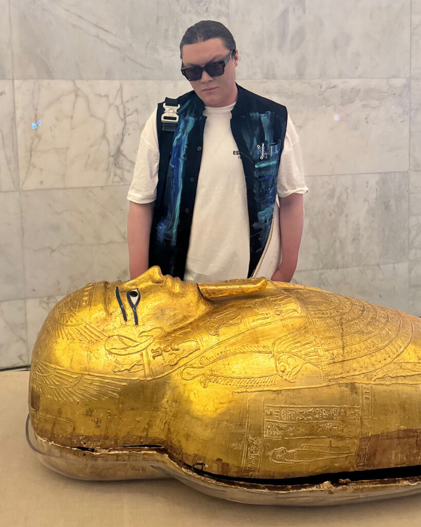 Daniel Lismore in Egypt