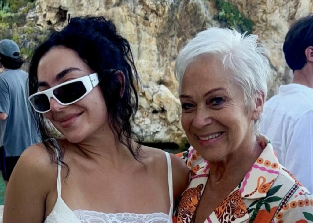 Charli XCX and Denise Welch  