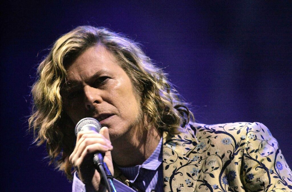 David Bowie singing