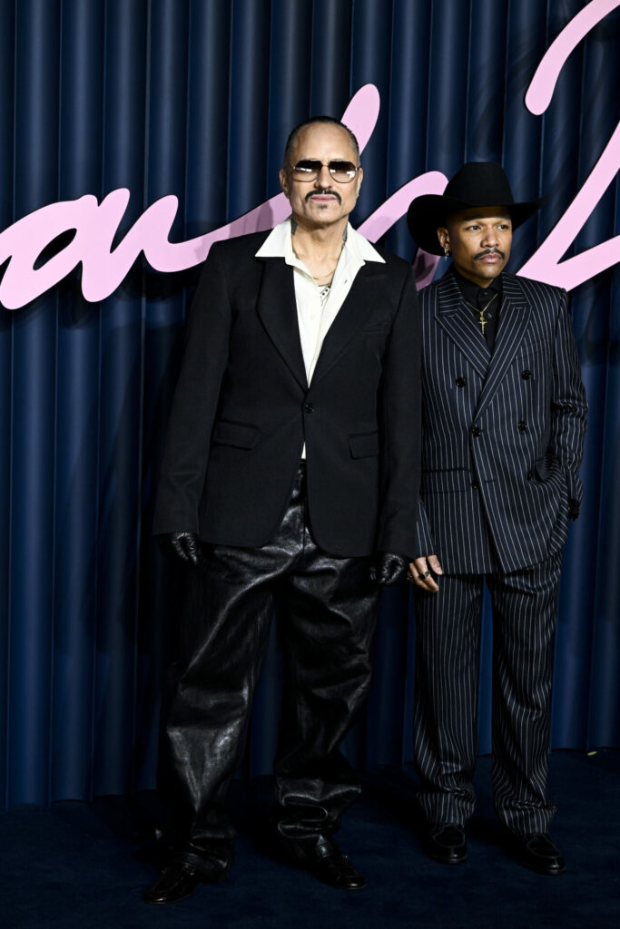 Willy Chavarria and Carlos Nazario attend The Fashion Awards 2025