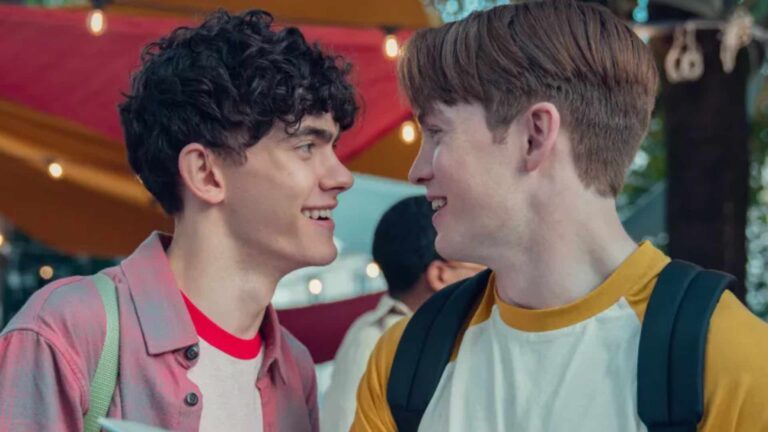 Heartstopper Joe Locke and Kit Connor