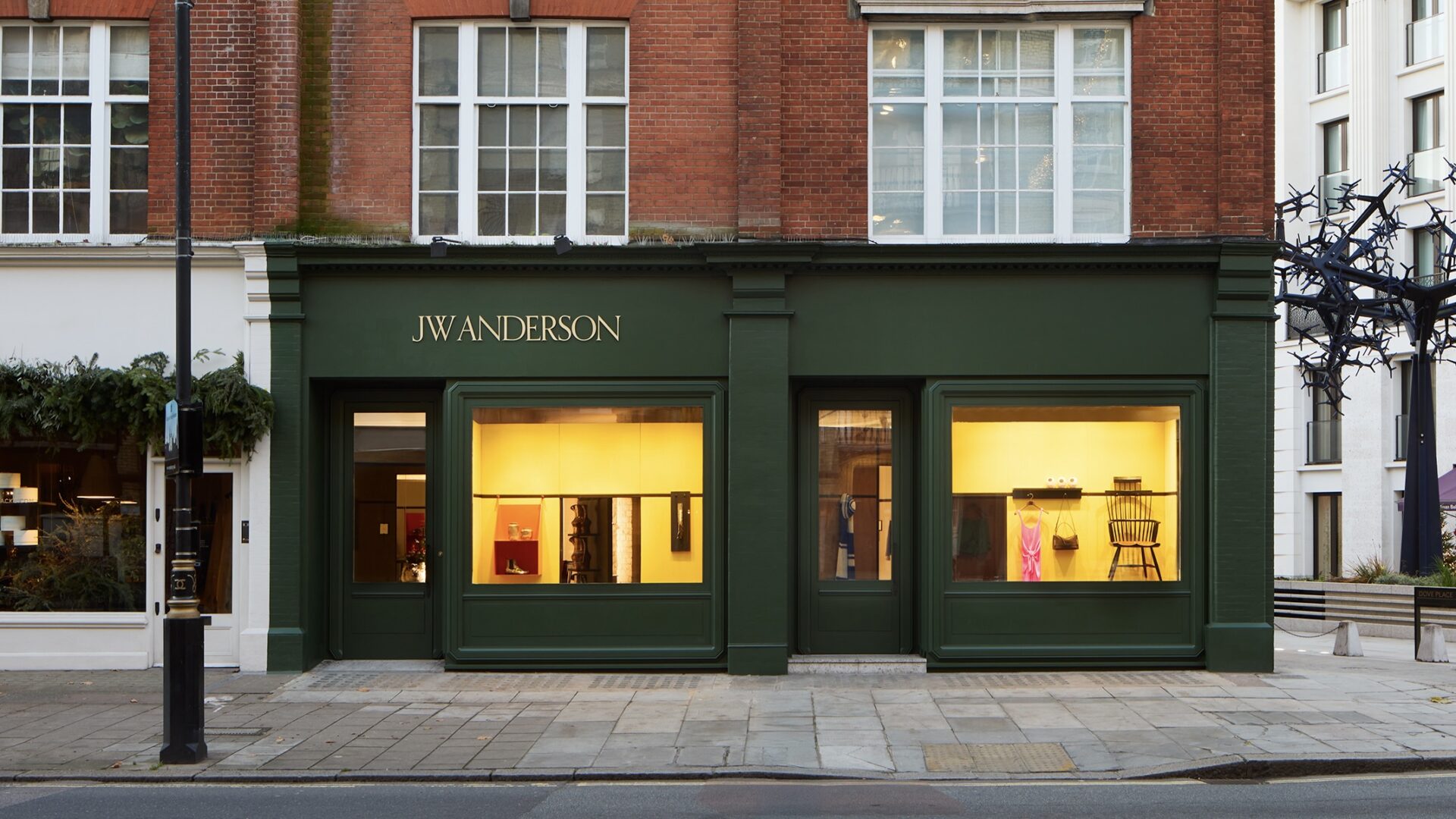 Shot of the JW Anderson Pimlico Road location