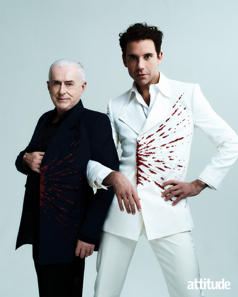 Mika and Holly Johnson's Attitude shoot