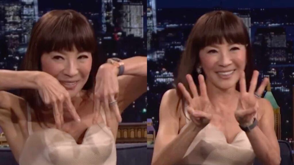 Michelle Yeoh as Madame Morrible