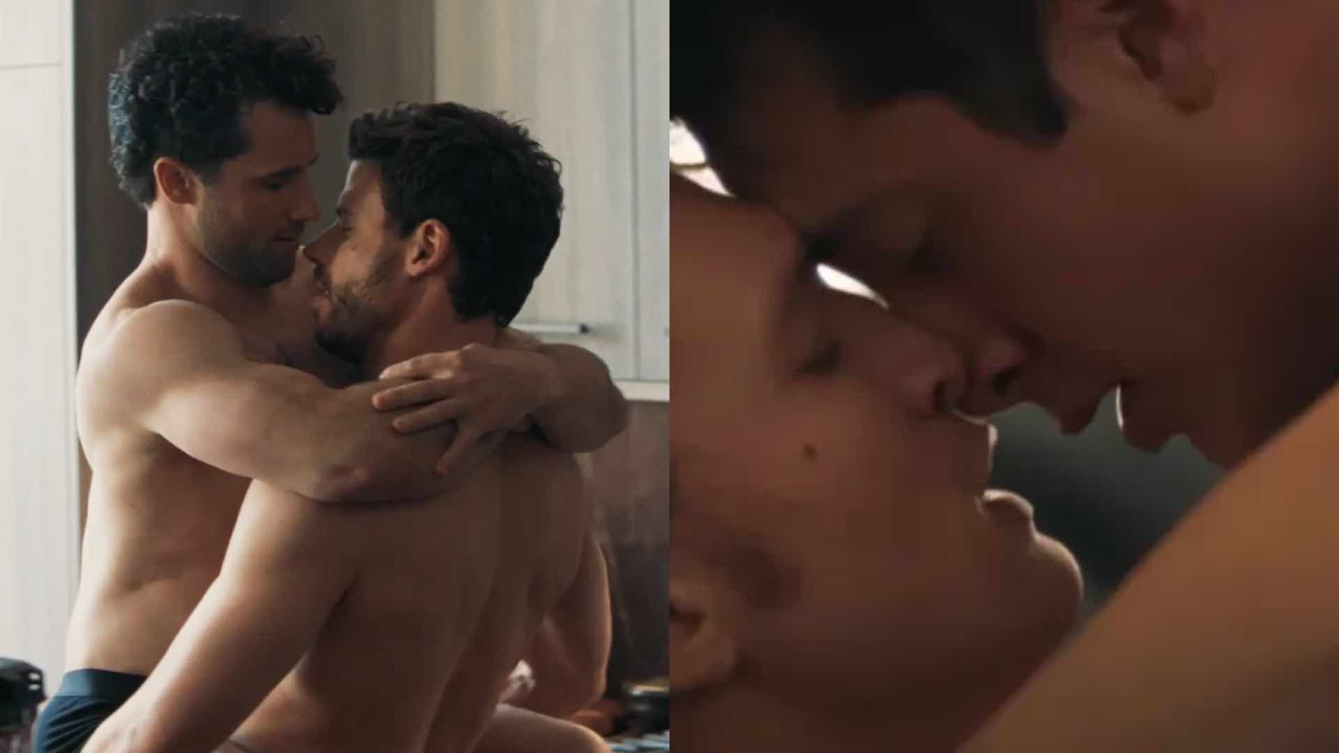 Heated Rivalry kissing scenes